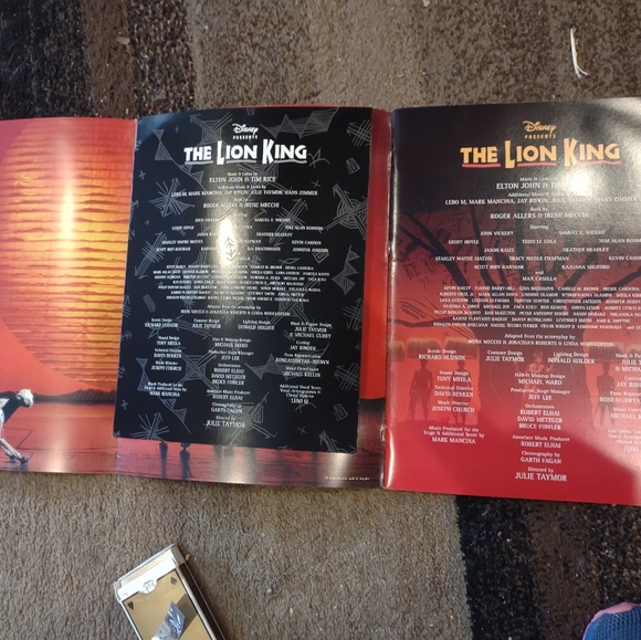 Lion King musical book vintage Disney - Picture 8 of 8